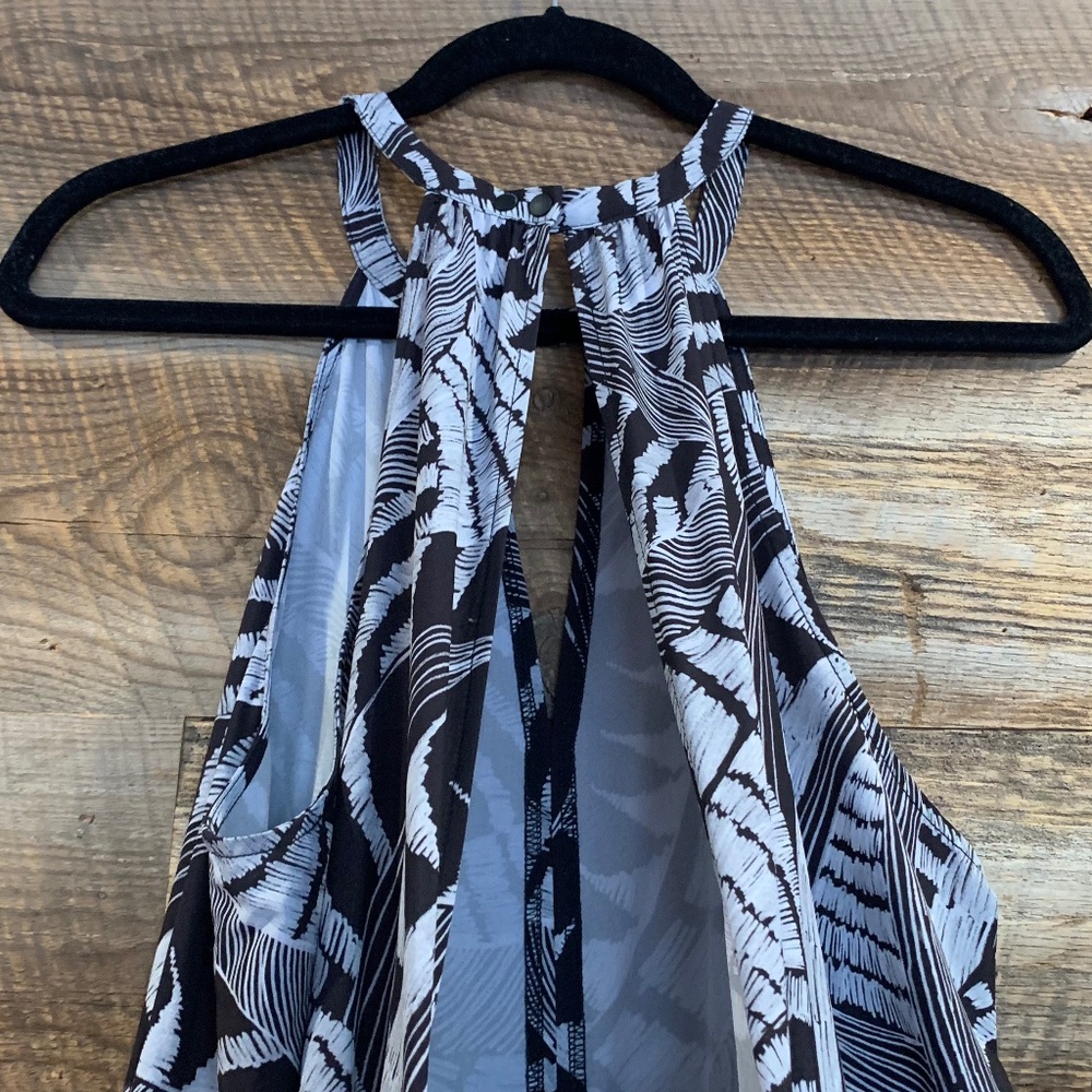 EUC – Athleta – SOL Printed Wide Leg Romper – Zuma Print – 12 - Picture 6 of 10